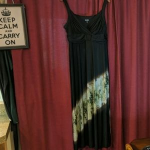 Black sleeveless Maxi summer dress accents 14